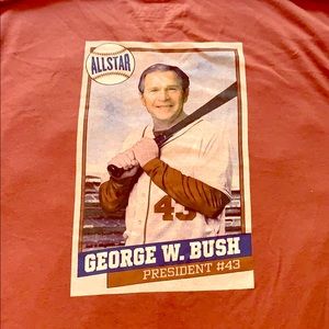 Rowdy Gentleman George Bush T-shirt